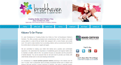 Desktop Screenshot of brookhavenchildrensdentistry.com